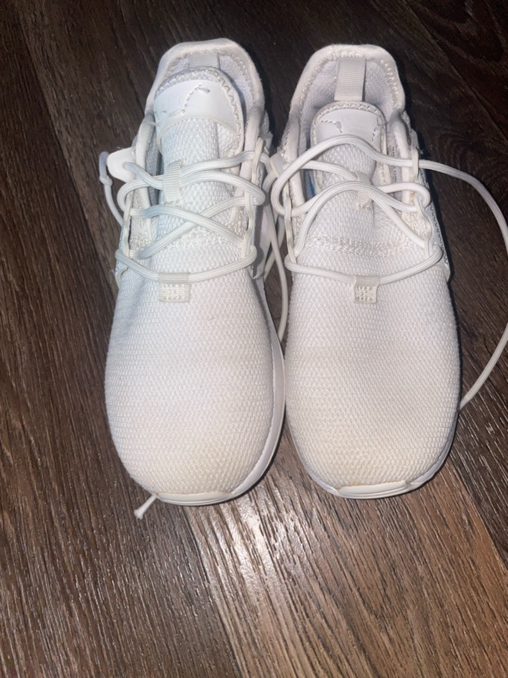 adidas Kids White Mesh Sneakers